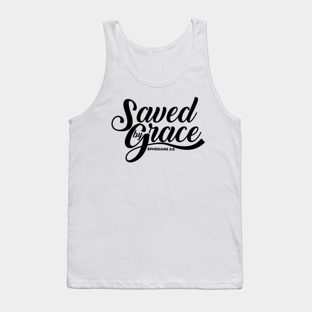 Saved by Grace Tank Top by Kuys Ed